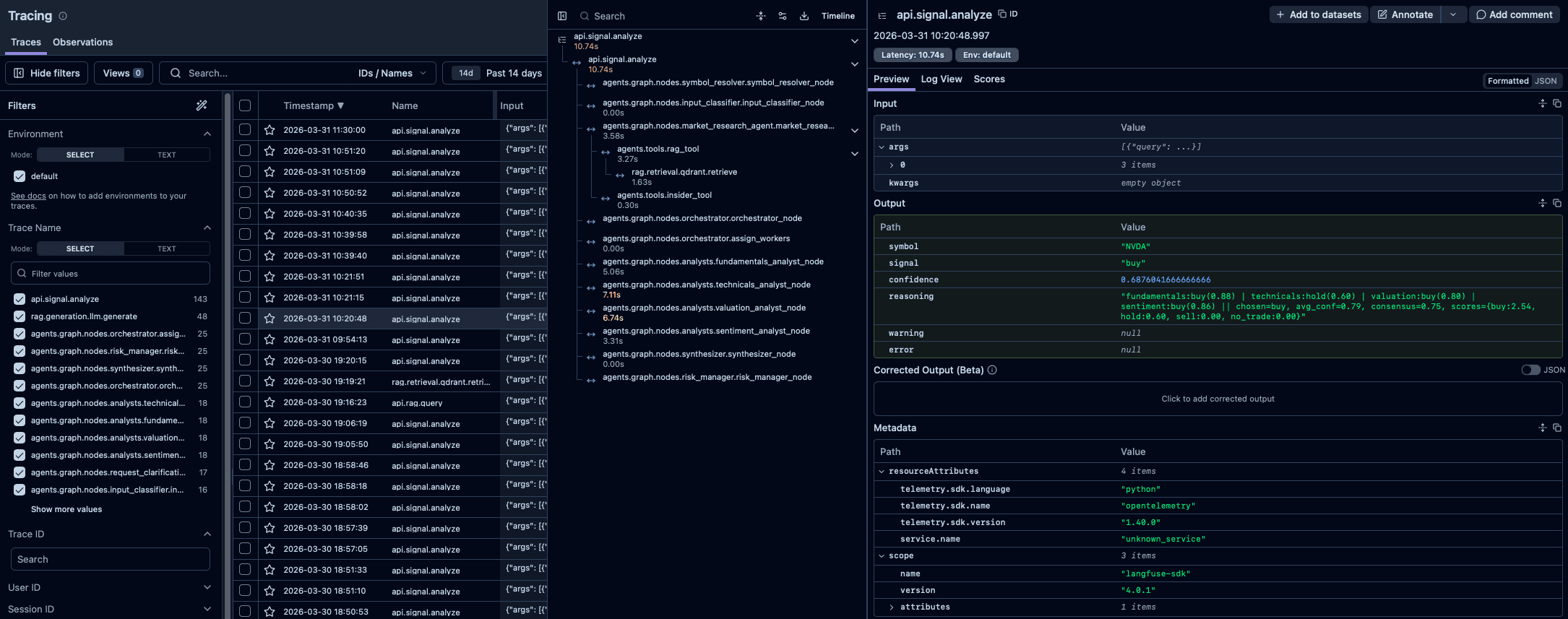 Evaluation + observability